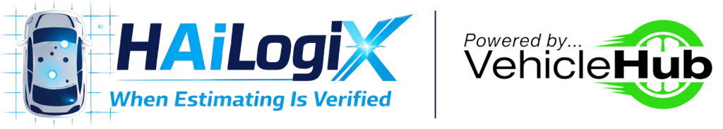 hailogix powered by vehicle hub logo